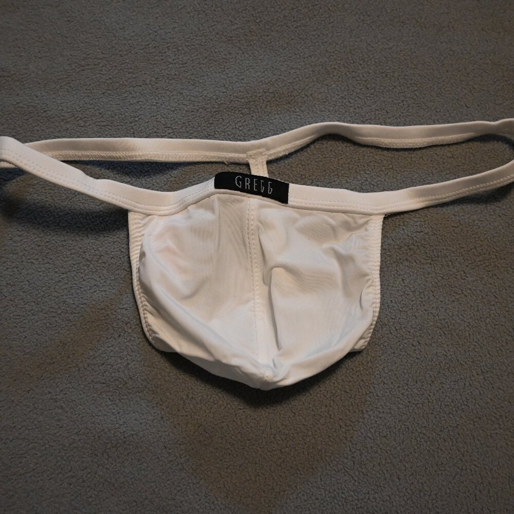 Men's Gregg Homme Wonder microfiber low-rise g-string - size M